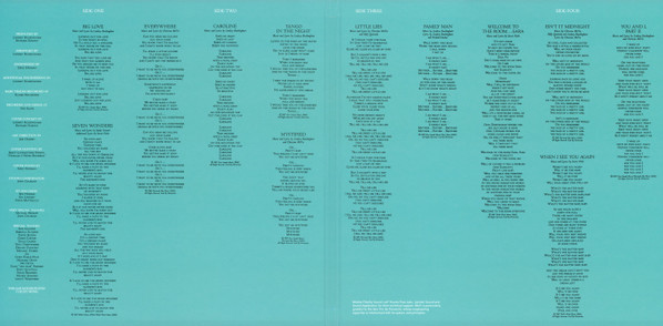 Fleetwood Mac - Tango In The Night | Mobile Fidelity Sound Lab (MFSL 2-569) - 2 Fleetwood Mac - Tango In The Night | Mobile Fidelity Sound Lab (MFSL 2-569) - 2