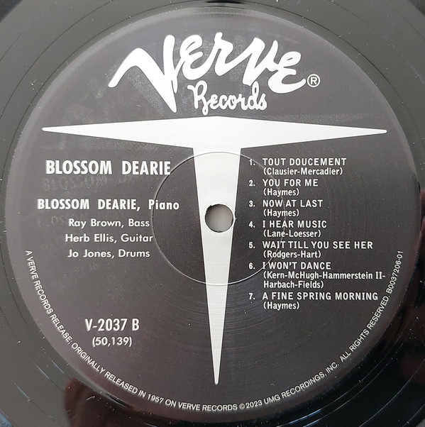 Blossom Dearie - Blossom Dearie | Verve Records (B0037206-01) - 4