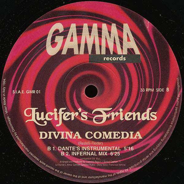 Lucifer's Friends - Divina Comedia | Gamma Records (GMR 01) - 2