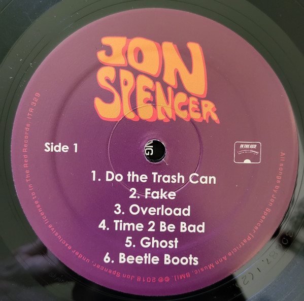 Jon Spencer - Spencer Sings The Hits [Vinyl] | In The Red Recordings (ITR 329) - 3