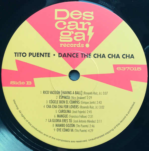 Tito Puente And His Orchestra - Dance The Cha Cha Cha | Descarga! (637015) - 4 Tito Puente And His Orchestra - Dance The Cha Cha Cha | Descarga! (637015) - 4