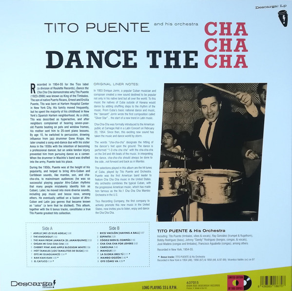 Tito Puente And His Orchestra - Dance The Cha Cha Cha | Descarga! (637015) - 2 Tito Puente And His Orchestra - Dance The Cha Cha Cha | Descarga! (637015) - 2