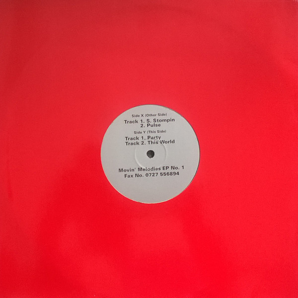 Movin' Melodies - EP No. 1 | Slate Records (SLATE 001) - main