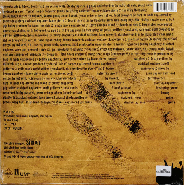 Makaveli - The Don Killuminati (The 7 Day Theory) | Interscope Records (00602448276308) - 2 Makaveli - The Don Killuminati (The 7 Day Theory) | Interscope Records (00602448276308) - 2