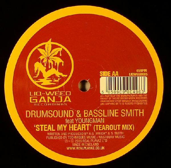 Drumsound & Simon "Bassline" Smith Feat Youngman MC - Steal My Heart | Liq-weed Ganja Recordings (LIQWEED005) - 2 Drumsound & Simon "Bassline" Smith Feat Youngman MC - Steal My Heart | Liq-weed Ganja Recordings (LIQWEED005) - 2