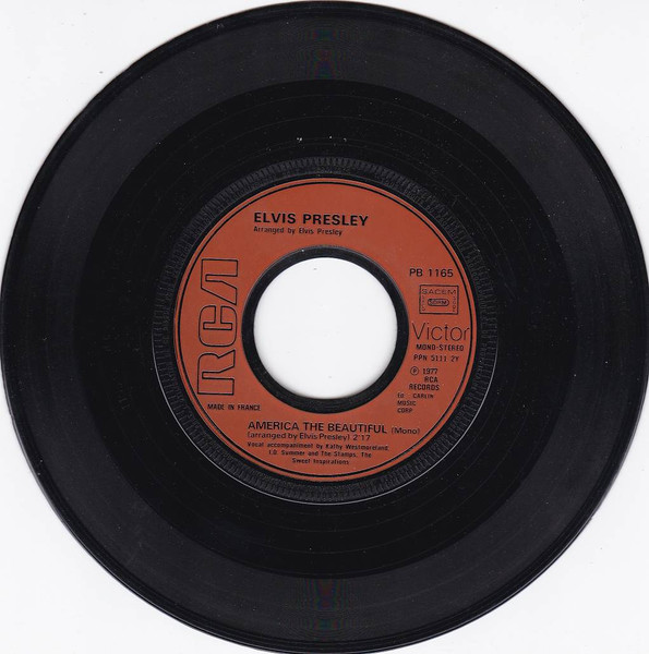 Elvis Presley - My Way / America | RCA Victor (PB 1165) - 4