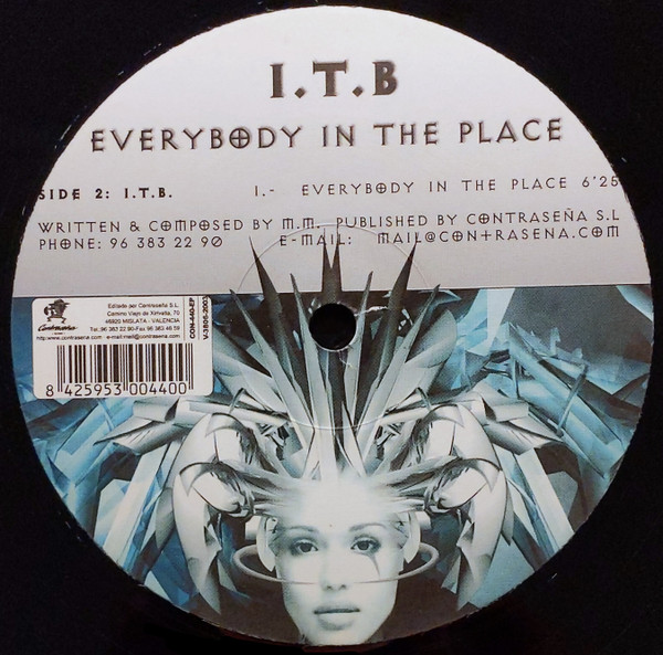 Oxygen Feat. Andrea Britton / I.T.B. - Am I On Your Mind? / Everybody In The Place | Contraseña Records (CON-440-EP) - 4
