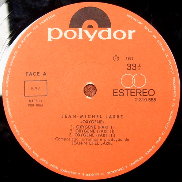 Jean-Michel Jarre - Oxygene | Polydor (2310 555) - 3 Jean-Michel Jarre - Oxygene | Polydor (2310 555) - 3