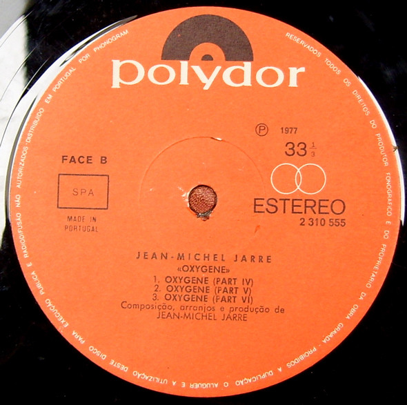 Jean-Michel Jarre - Oxygene | Polydor (2310 555) - 4 Jean-Michel Jarre - Oxygene | Polydor (2310 555) - 4
