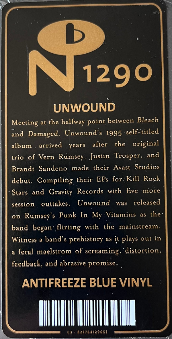 Unwound - Unwound | Numero Group (NUM1290) - 3