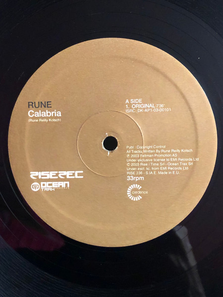 Rune - Calabria | Rise (RISE 236)