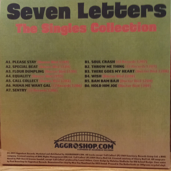 Seven Letters - The Singles Collection | Aggrobeat (AB054) - 2 Seven Letters - The Singles Collection | Aggrobeat (AB054) - 2