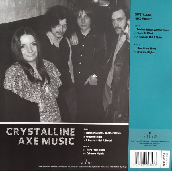 Crystalline - Axe Music | Guerssen (GUESS205) - 2 Crystalline - Axe Music | Guerssen (GUESS205) - 2