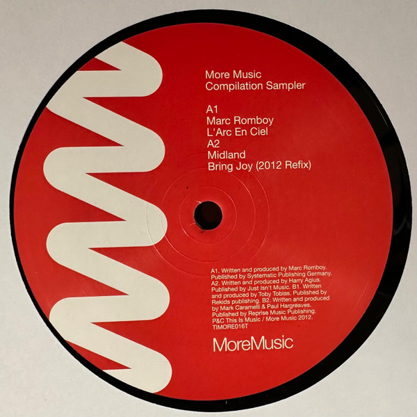 Various - More Music Compilation Sampler | More Music (TIMORE 016T) - 3