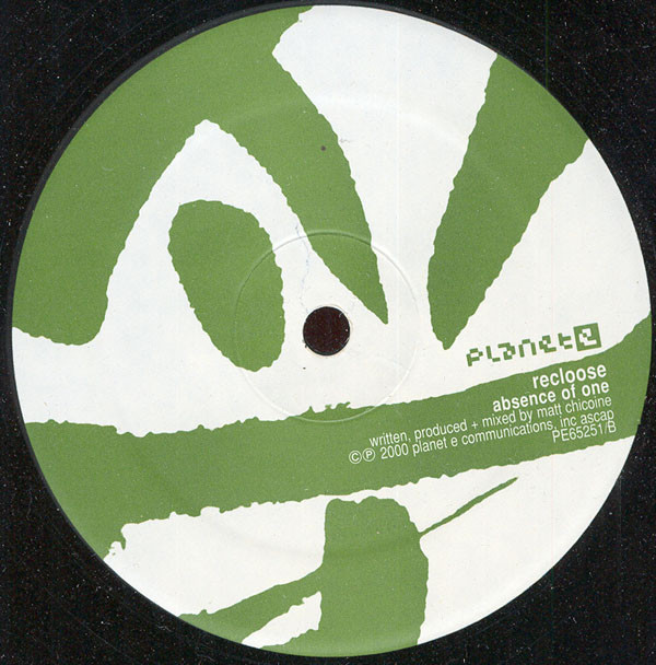 Recloose - Can't Take It | Planet E (PE65251) - 2