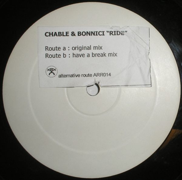 Luke Chable & Danny Bonnici - Ride | Alternative Route Recordings (ARR014) - main