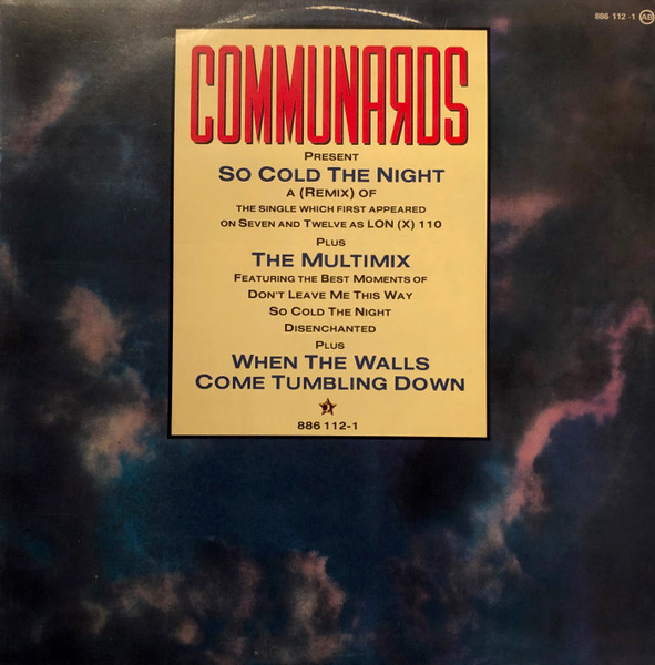 The Communards - So Cold The Night (Remix) | PolyGram (886 112-1) - main The Communards - So Cold The Night (Remix) | PolyGram (886 112-1) - main