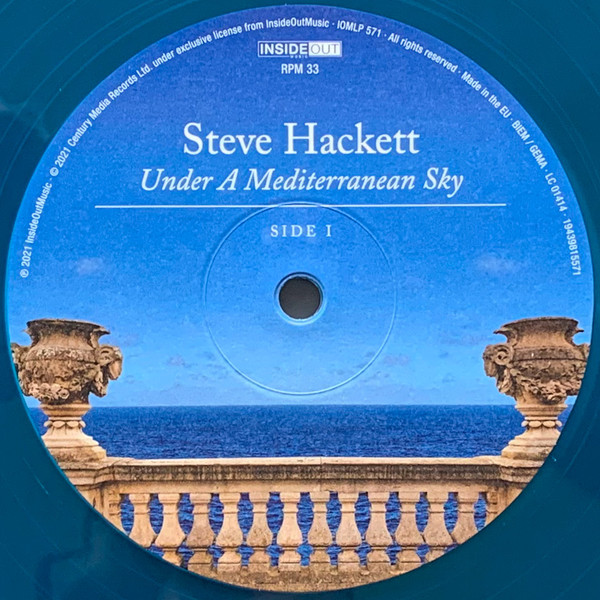 Steve Hackett - Under A Mediterranean Sky | Inside Out Music (IOMLP 571) - 3