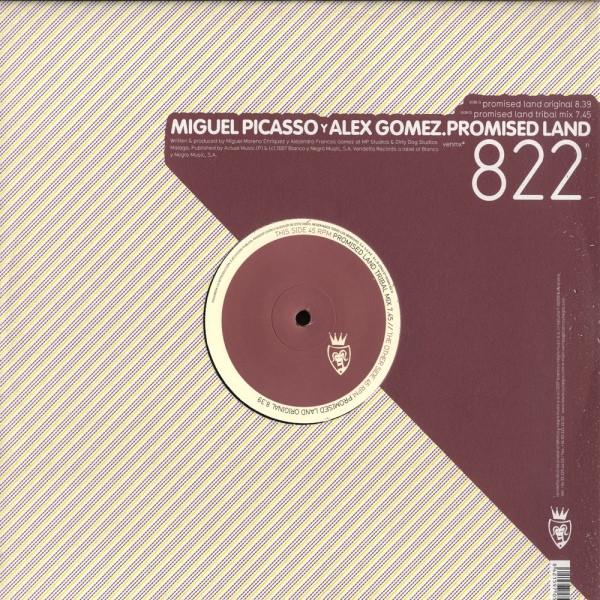 Miguel Picasso Y Alex Gomez - Promised Land | Vendetta Records (VENMX 822 (N))
