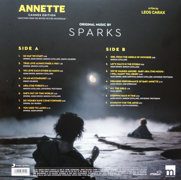Sparks - Annette (Cannes Edition - Selections From The Motion Picture Soundtrack) | Milan (19439881911) - main Sparks - Annette (Cannes Edition - Selections From The Motion Picture Soundtrack) | Milan (19439881911) - main