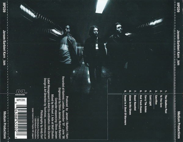 Jansen/Barbieri/Karn - _ISM | Medium Productions Limited (MPCD9) - 2 Jansen/Barbieri/Karn - _ISM | Medium Productions Limited (MPCD9) - 2