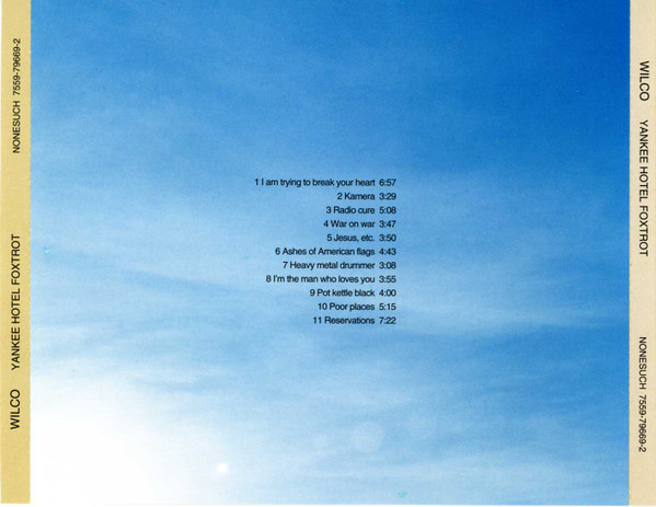 Wilco - Yankee Hotel Foxtrot | Nonesuch (7559-79669-2) - 3