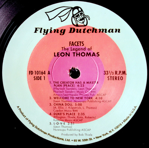 Leon Thomas - Facets - The Legend Of Leon Thomas | Flying Dutchman (FD-10164) - 6 Leon Thomas - Facets - The Legend Of Leon Thomas | Flying Dutchman (FD-10164) - 6