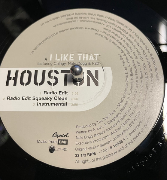 Houston - I Like That | Capitol Records (7087 6 18536 1 2)