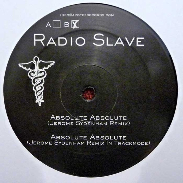 Radio Slave - Absolute Absolute | Apotek (APT 015) - 2