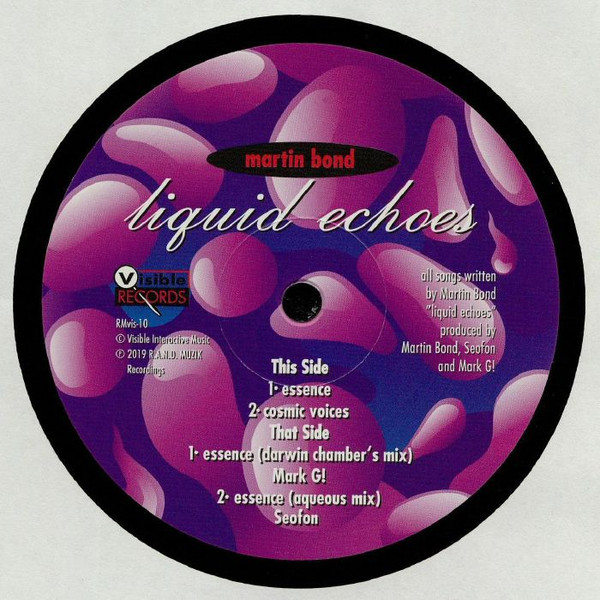 Martin Bond - Liquid Echoes | R.A.N.D. Muzik Recordings (RMvis-10)