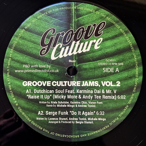 Various - Groove Culture Jams Vol.2 | Groove Culture Music (GCV011) - main Various - Groove Culture Jams Vol.2 | Groove Culture Music (GCV011) - main