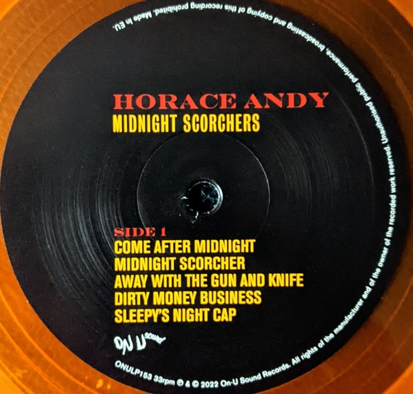 Horace Andy - Midnight Scorchers | On-U Sound (ONULP153) - 3