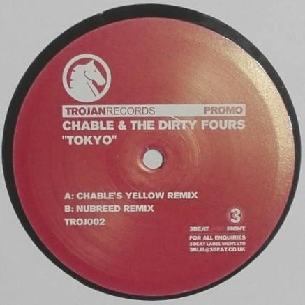 Luke Chable & Dirty Fours - Tokyo | Trojan Records (TROJ002) - main Luke Chable & Dirty Fours - Tokyo | Trojan Records (TROJ002) - main