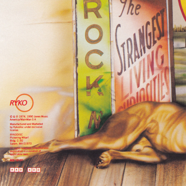 David Bowie - Diamond Dogs CD | Rykodisc (RCD 10137) - 4