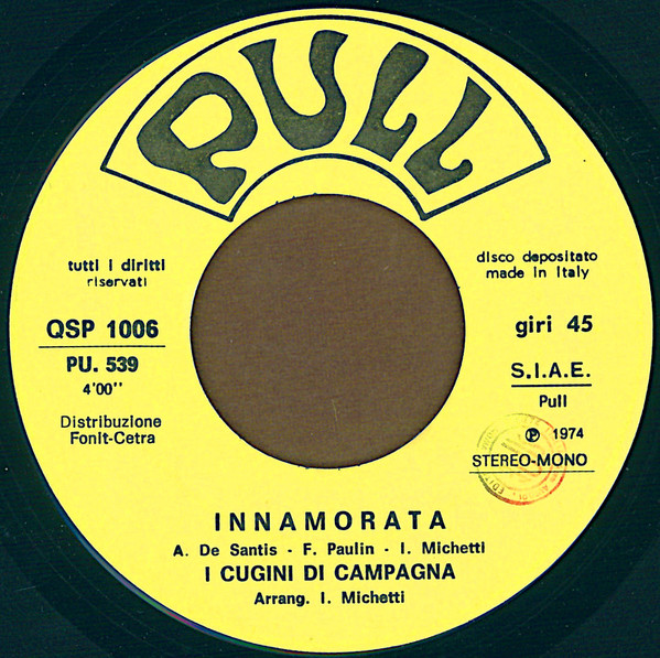 I Cugini Di Campagna - Innamorata | Pull (QSP 1006) - 3