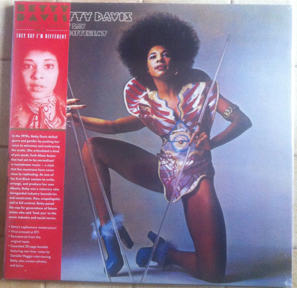 Betty Davis - They Say I'm Different | Light In The Attic (LITA 027-1) - main Betty Davis - They Say I'm Different | Light In The Attic (LITA 027-1) - main