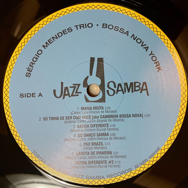 The Sérgio Mendes Trio - Bossa Nova York | Jazz Samba Records (709124) - 4 The Sérgio Mendes Trio - Bossa Nova York | Jazz Samba Records (709124) - 4