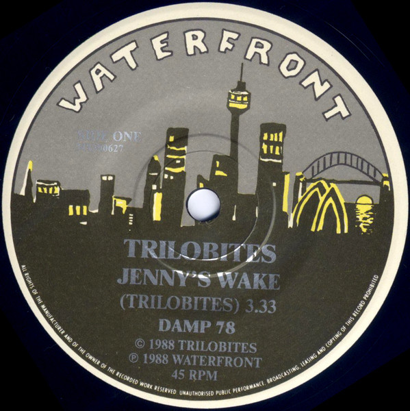 The Trilobites - Jenny's Wake | Waterfront Records (DAMP 78) - 3
