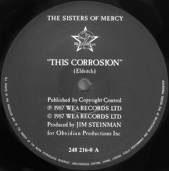 The Sisters Of Mercy - This Corrosion | Merciful Release (248 216-0) - 3