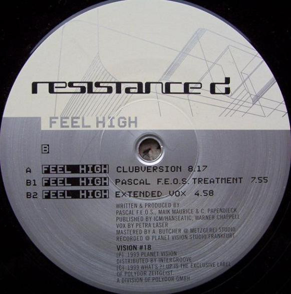 Resistance D - Feel High | Planet Vision (VISION #18) - main Resistance D - Feel High | Planet Vision (VISION #18) - main