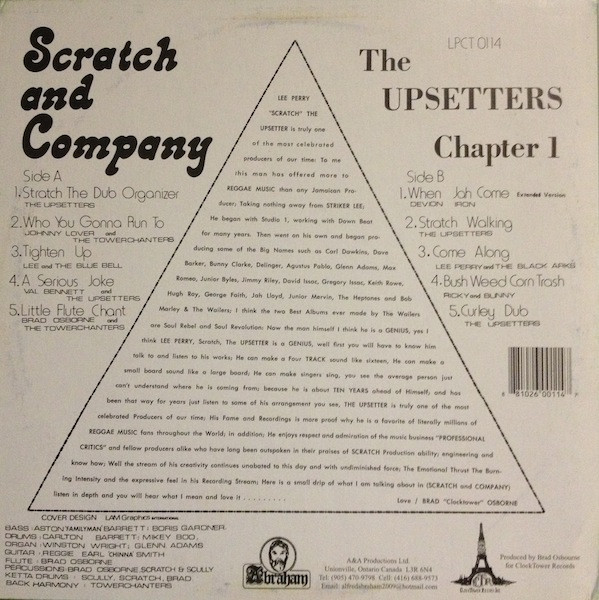 Various - Scratch And Company - Chapter 1 The Upsetters | Clocktower Records (LPCT 0114) - 2 Various - Scratch And Company - Chapter 1 The Upsetters | Clocktower Records (LPCT 0114) - 2
