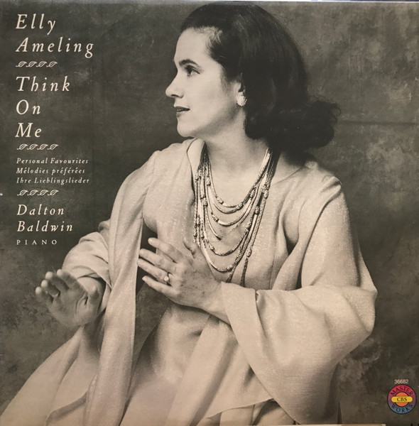 Elly Ameling , Dalton Baldwin - Think On Me Personal Favourites | CBS (M 36682) - 2 Elly Ameling , Dalton Baldwin - Think On Me Personal Favourites | CBS (M 36682) - 2