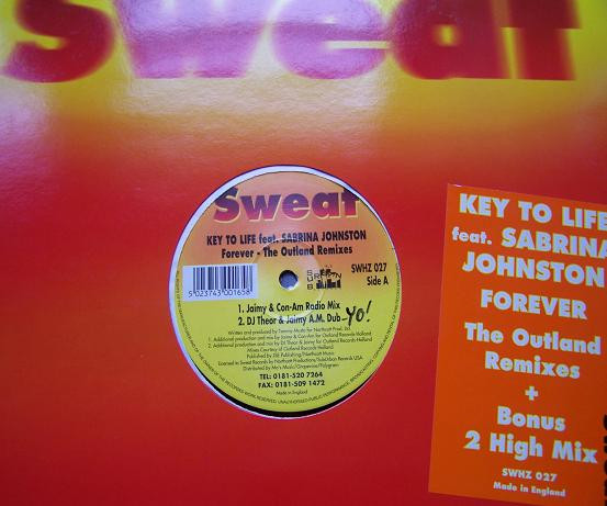 Key To Life Feat. Sabrina Johnston - Forever (The Outland Remixes) | Sweat (SWHZ 027)