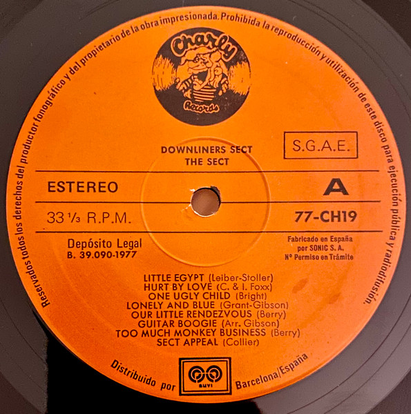 Downliners Sect - The Sect | Charly Records (77-CH19) - 3 Downliners Sect - The Sect | Charly Records (77-CH19) - 3
