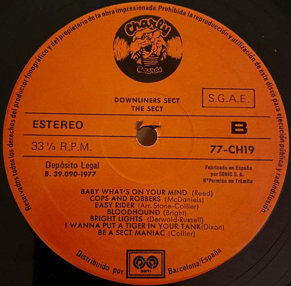 Downliners Sect - The Sect | Charly Records (77-CH19) - 4 Downliners Sect - The Sect | Charly Records (77-CH19) - 4
