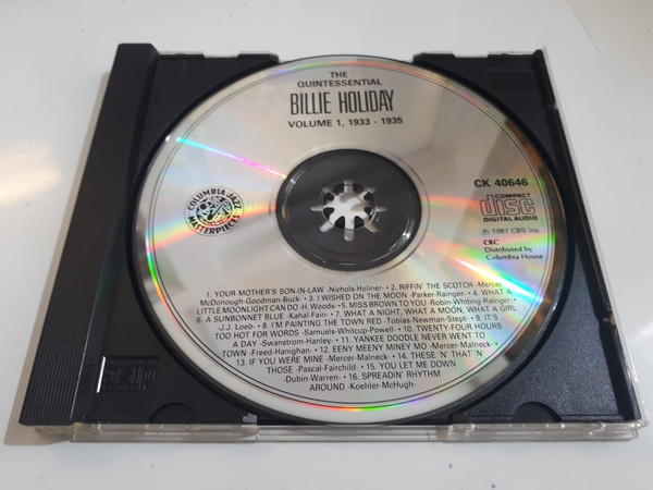 Billie Holiday - The Quintessential Billie Holiday Volume 1, 1933-1935 | Columbia (CK 40646) - 2