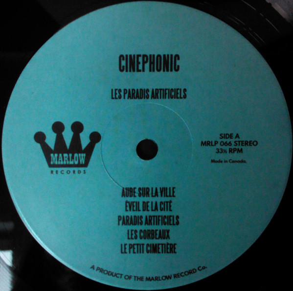 Cinephonic - Les Paradis Artificiels | Marlow Records (MRLP066) - 4 Cinephonic - Les Paradis Artificiels | Marlow Records (MRLP066) - 4