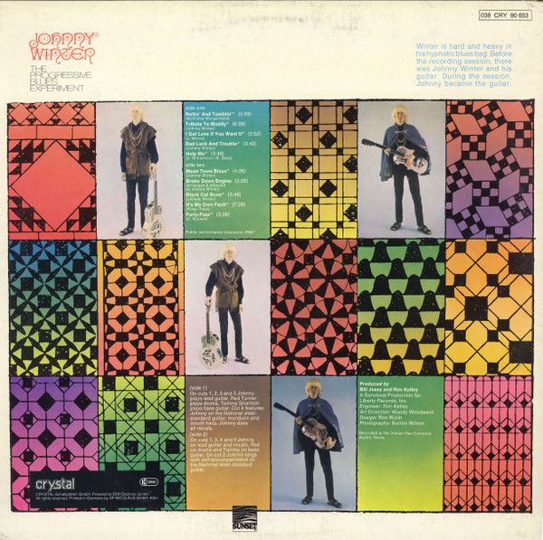 Johnny Winter - The Progressive Blues Experiment | Liberty (1C 038-90 653) - 2 Johnny Winter - The Progressive Blues Experiment | Liberty (1C 038-90 653) - 2