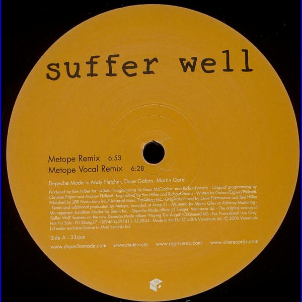 Depeche Mode - Suffer Well | Mute (PL12Bong37) - 3 Depeche Mode - Suffer Well | Mute (PL12Bong37) - 3
