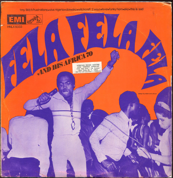 Fela Kuti And Africa 70 - Fela Fela Fela | His Master's Voice (HNLX 5033) - 2